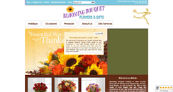 Desktop Screenshot of bloomingbouquetflowers.com