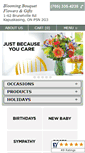 Mobile Screenshot of bloomingbouquetflowers.com